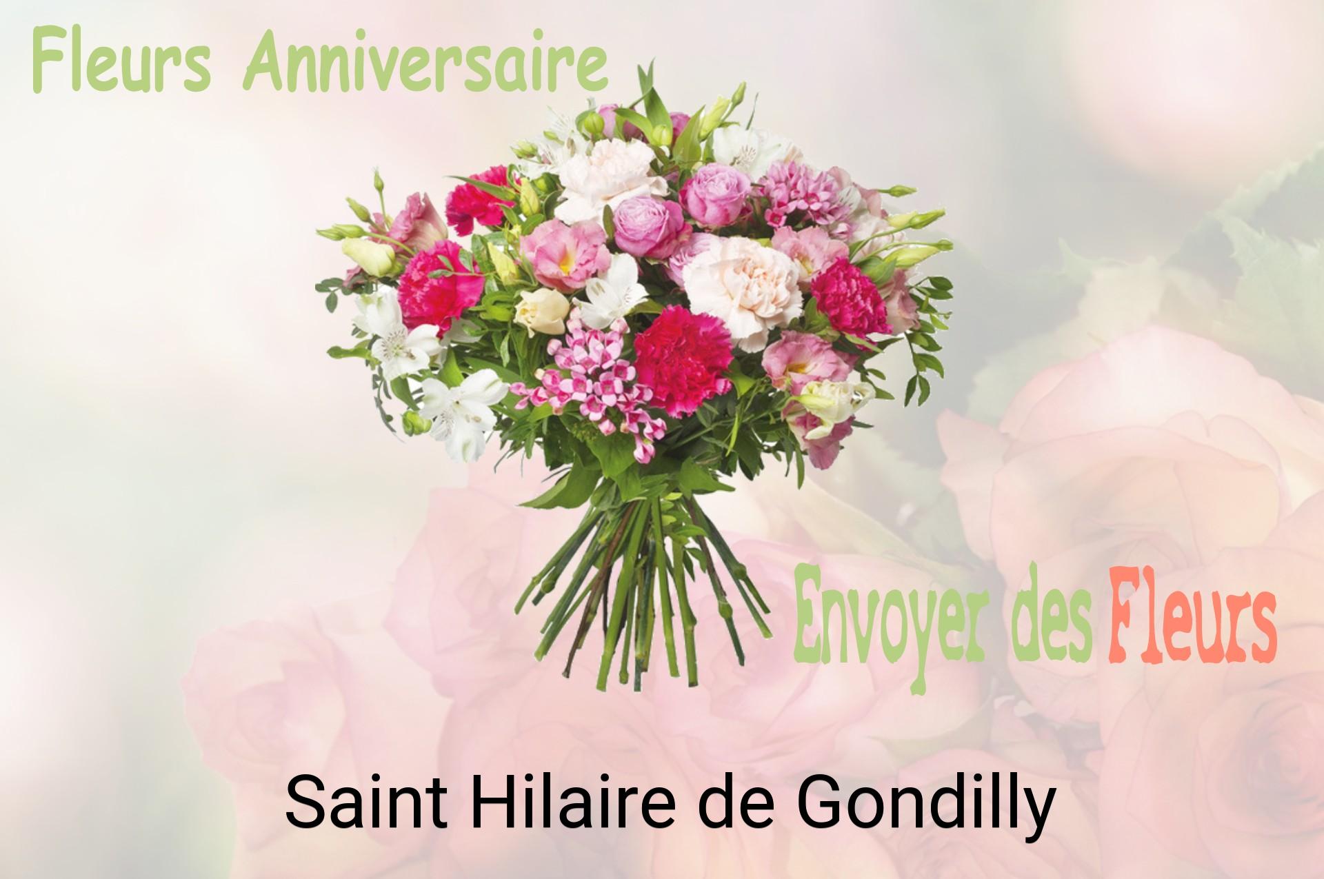 Bouquet de fleurs d’anniversaire livré à Saint-Hilaire-de-Gondilly