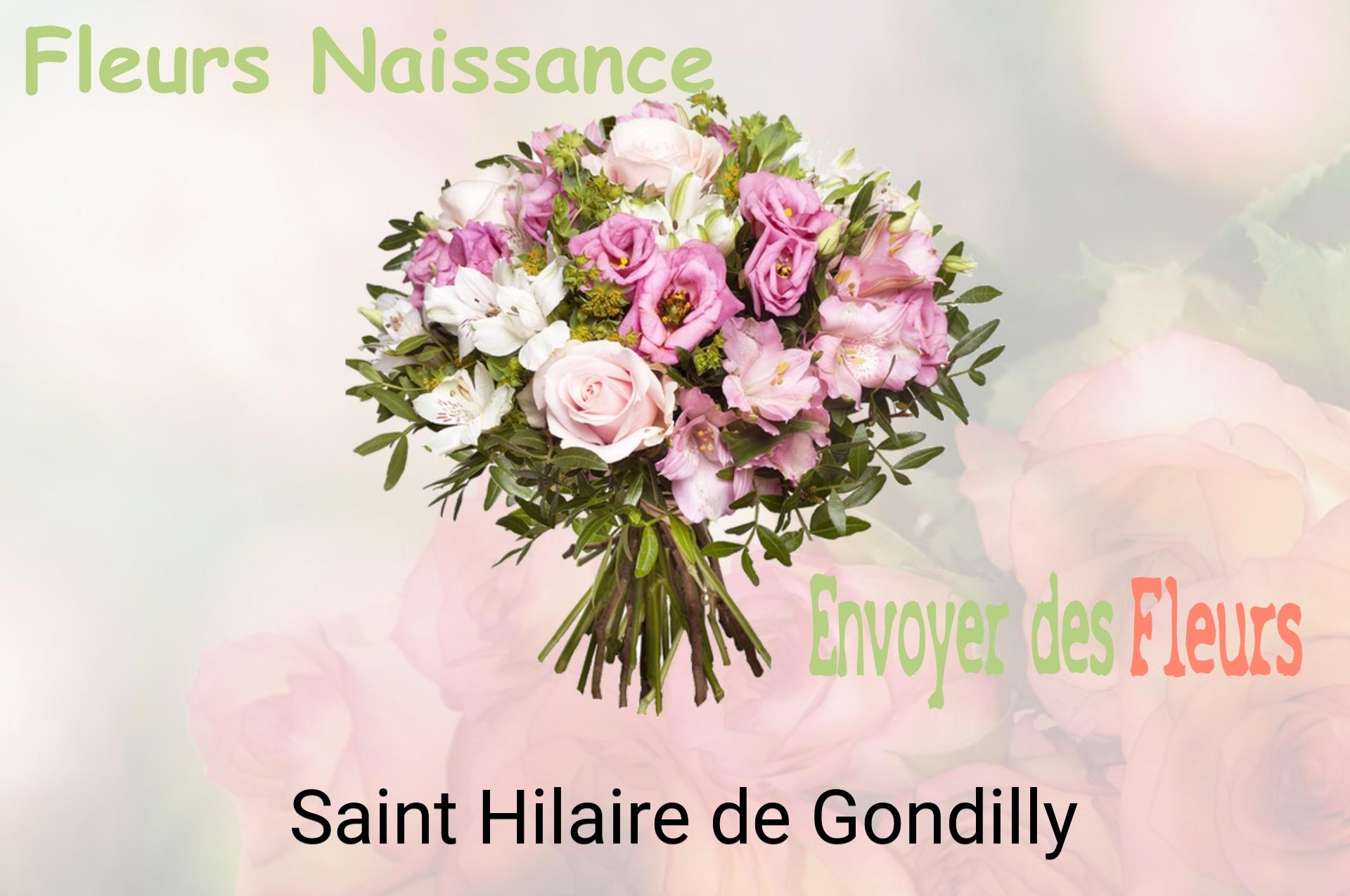 Bouquet de fleurs de naissance livré à Saint-Hilaire-de-Gondilly